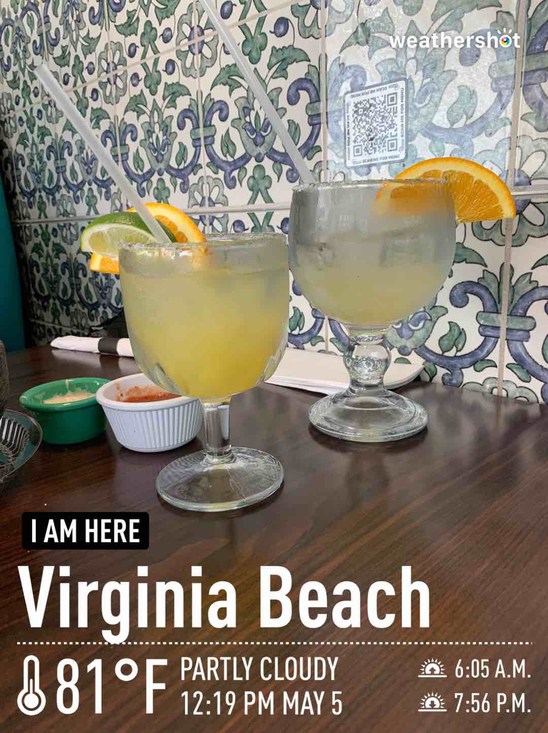 Weather in Virginia Beach, 81°F — May 5, 2021 (community photo)