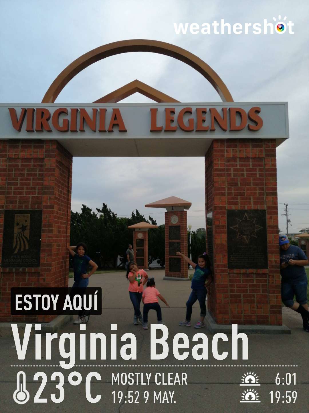 Weather in Virginia Beach, 73°F — May 9, 2021 (community photo)
